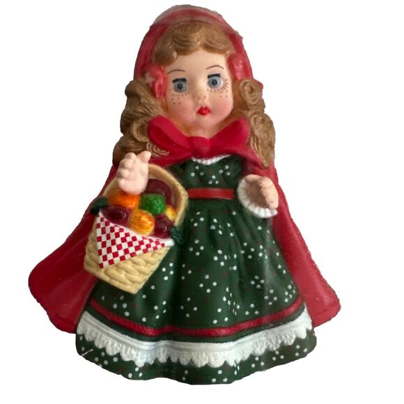 Vintage Hallmark Little Red Riding Hood Miniature 3' Doll Madame Alexand… - Picture 3 of 8